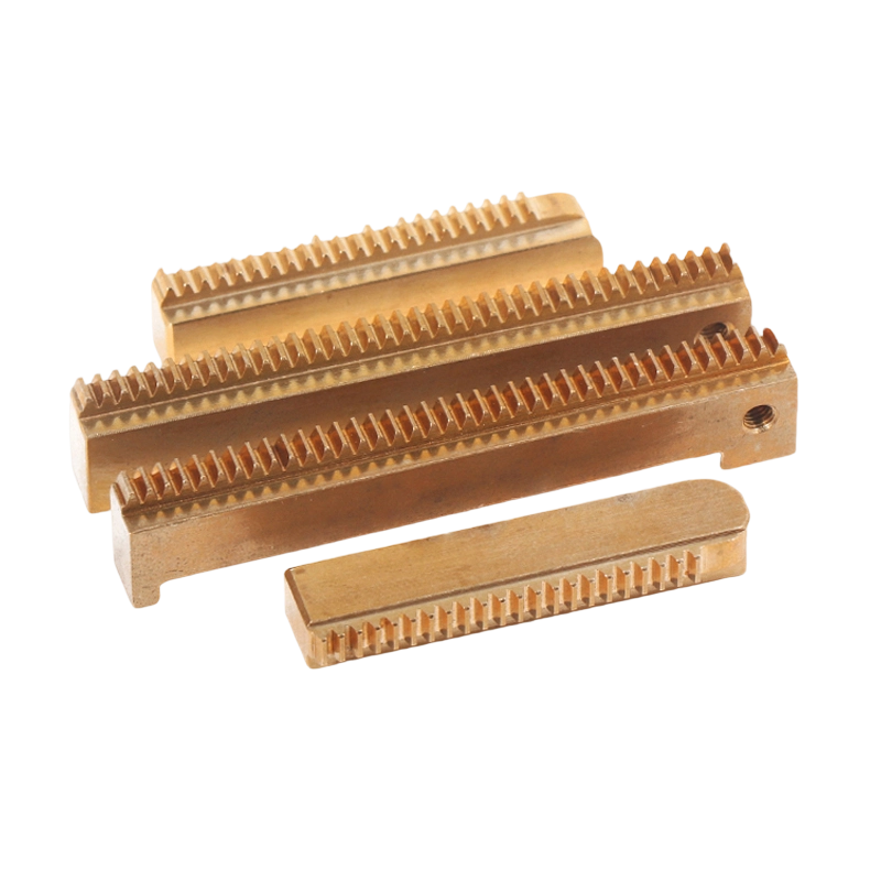 Cremallera de engranajes rectos helicoidales de precisi&oacute;n personalizada para equipos de automatizaci&oacute;n.